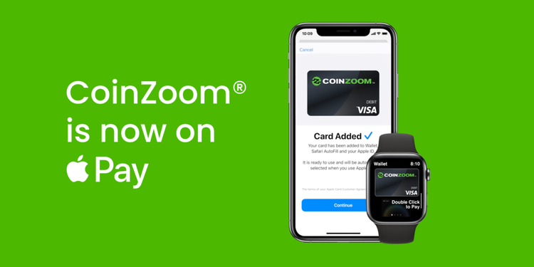 CoinZoom Now Supports Apple Pay, Google Pay and Samsung Pay