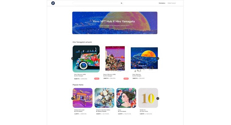 XENO Starts VIP NFT Trading Service and Collaborates with Contemporary Artist Hiro Yamagata