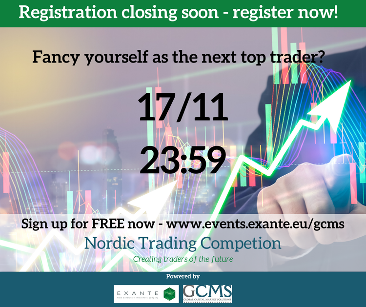 EXANTE-powered Nordic Trading Competition Becomes Available to Everyone