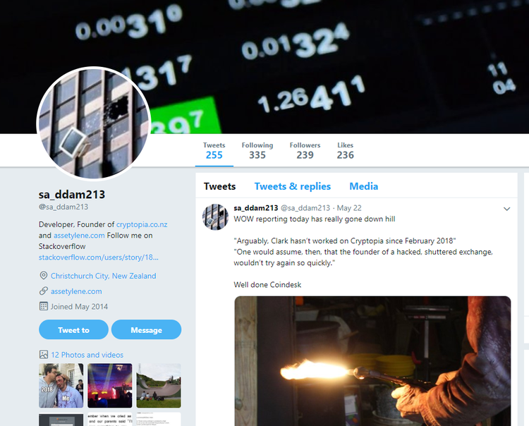 Founder of Hacked Cryptopia Exchange Sets Up a New One