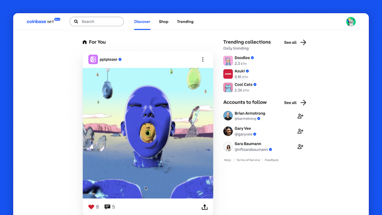 Coinbase NFT Marketplace Goes Live for Select Users in Beta