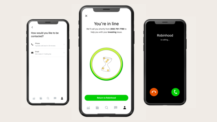 Robinhood Launches On-Demand Phone Support