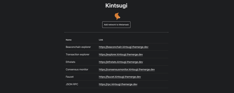 Los creadores del ethereum 2.0 lanzan la red de prueba Kintsugi