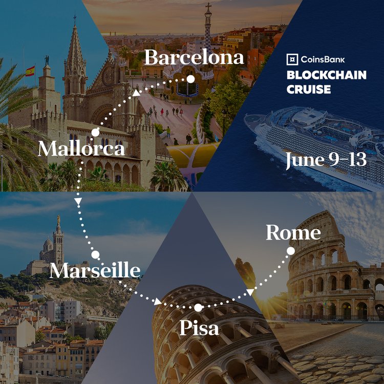 Networking on Vessel: New A-list Speakers Announced for Coinsbank Blockchain Cruise 2019