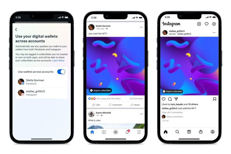 Meta Adds Support for NFTs on Facebook