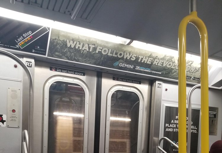 Gemini Goes All-in in NYC with ‘Crypto Needs Rules’ Ads