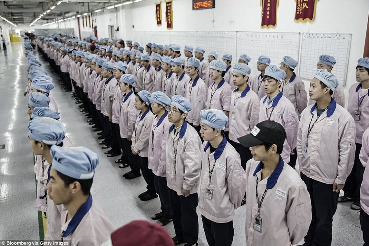 A super secreta fábrica de iPhones da Apple, em fotografias