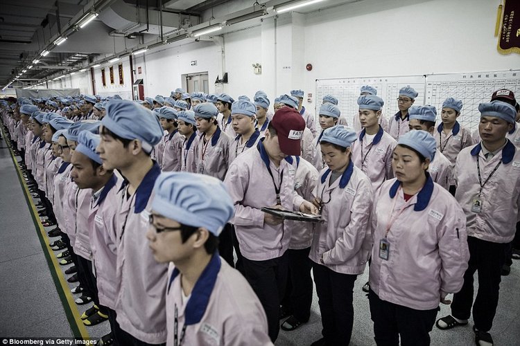 A super secreta fábrica de iPhones da Apple, em fotografias