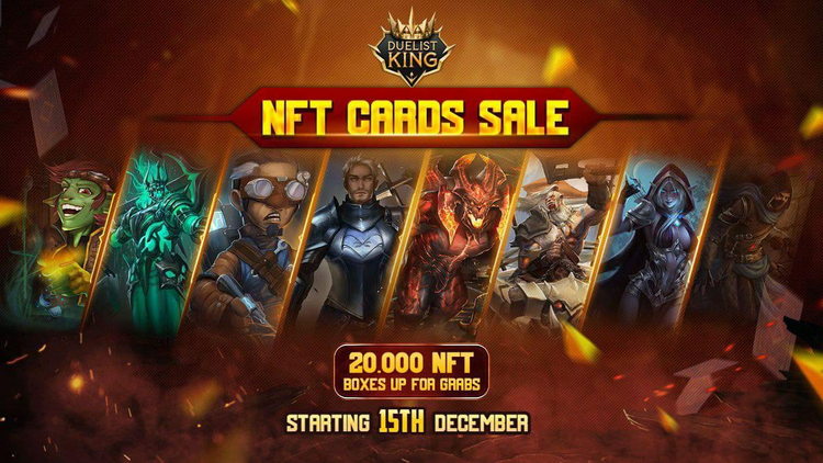 Duelist King to Launch Second NFT Cards Sale for its Win2Earn Game
