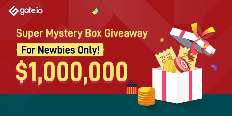 Gate.io Launches Mystery Box Giveaway For New Users With $1 Million In  Prizes, Press Releases