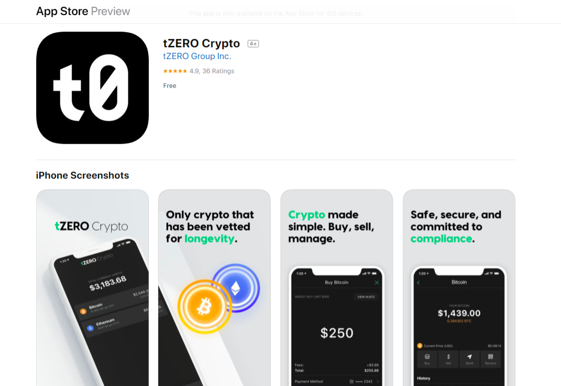 crypto wallet app ios