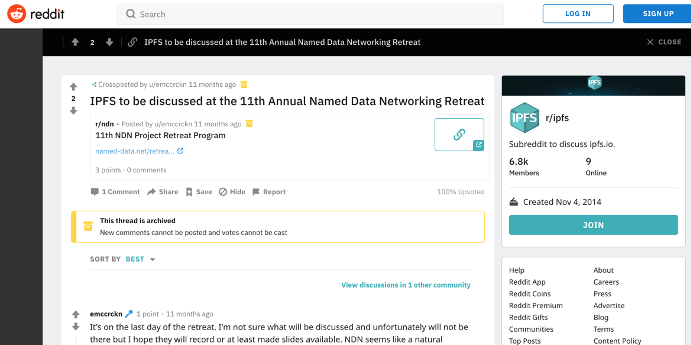 IPFS Collaboration with the NDN Team