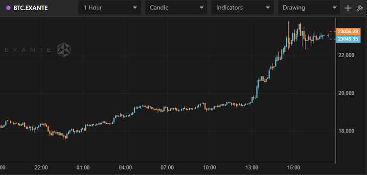 Bitcoin Stays Above $23,000
