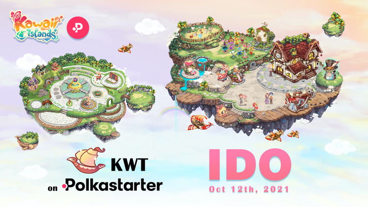 Kawaii Islands Taps Polkastarter For Its KWT IDO On October 12