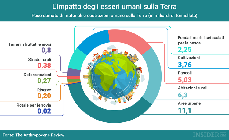 L'impatto degli essere umani sulla Terra