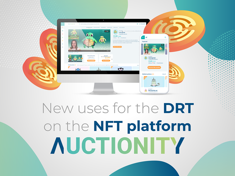 NFT Platform Auctionity to Expand DRT Usage, Adopt Fiat Payments