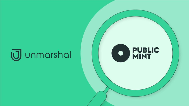 Public Mint and Unmarshal Form Strategic Partnership to Provide Advanced Blockchain Data to Developers
