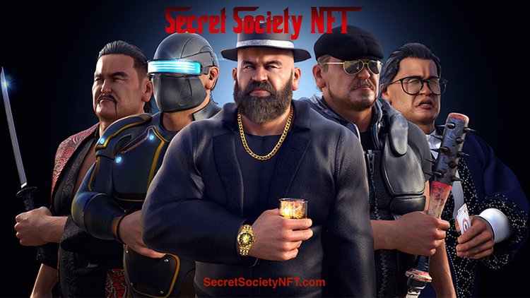 Secret Society, The Mafia NFT collection is armoured up and ready to go