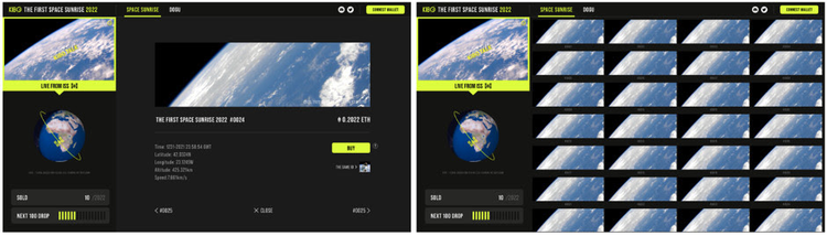 World's First NFT Space Collection Taken by ISS Will be Hosted by Major Crypto Influencers