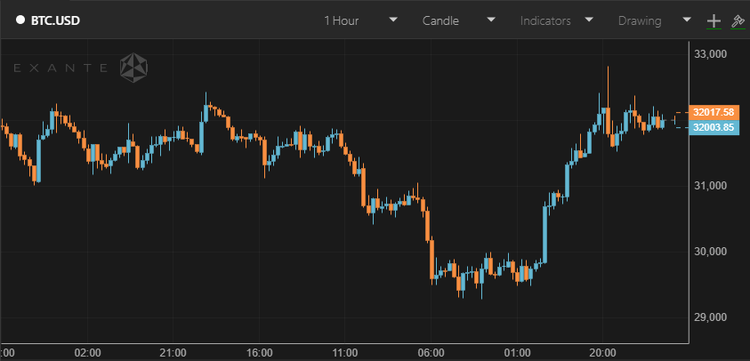 Bitcoin Jumps Above $32,000 on Elon Musk's Revelation