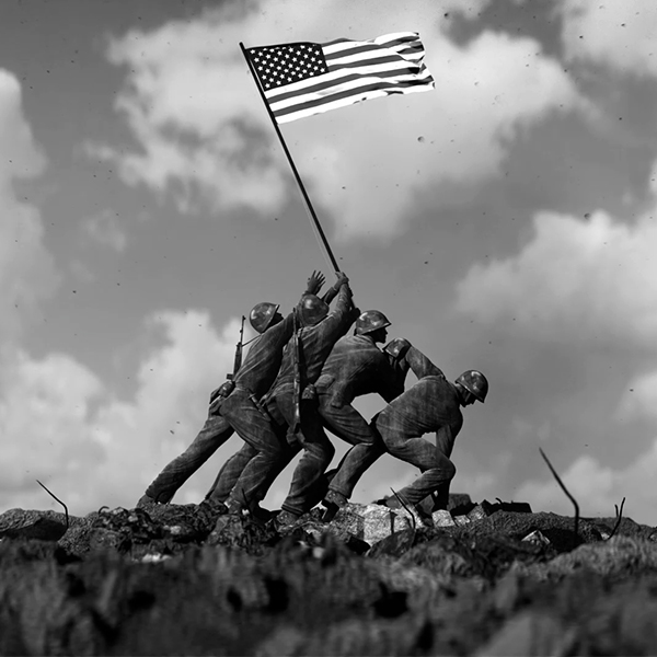 Associated Press lanza un NFT para honrar el momento histórico Alzando la bandera en Iwo Jima