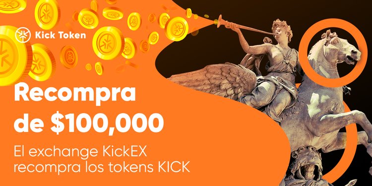 El exchange KickEX recomprará KickTokens a un precio de 0,00015 $ por token